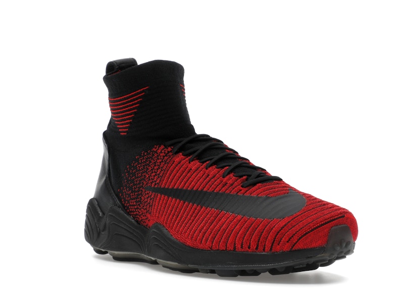 Nike Mercurial XI Flyknit University Red Black