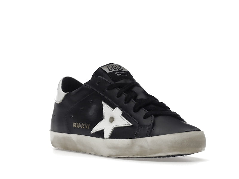 Golden Goose Super-Star Black White Leather (Women's)