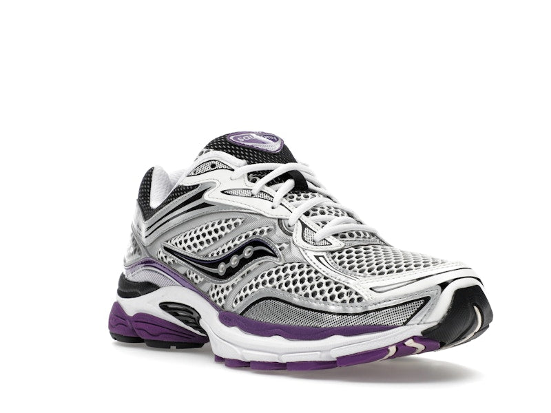 Saucony ProGrid Omni 9 White Black Silver Purple