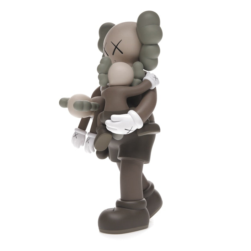 KAWS Clean Slate Vinyl Figure Brown