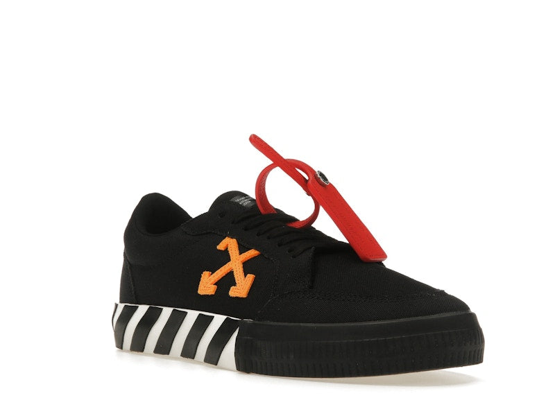 OFF-WHITE Vulcanized Low Black Orange Canvas