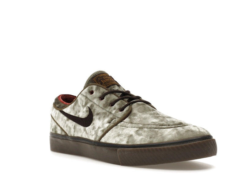 Nike SB Zoom Janoski OG+ SE Medium Olive Baroque Brown Dark Team Red Velvet Brown