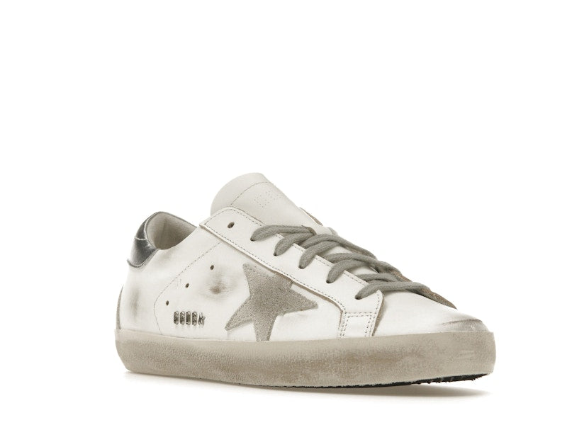 Golden Goose Super-Star White Silver (Women's)