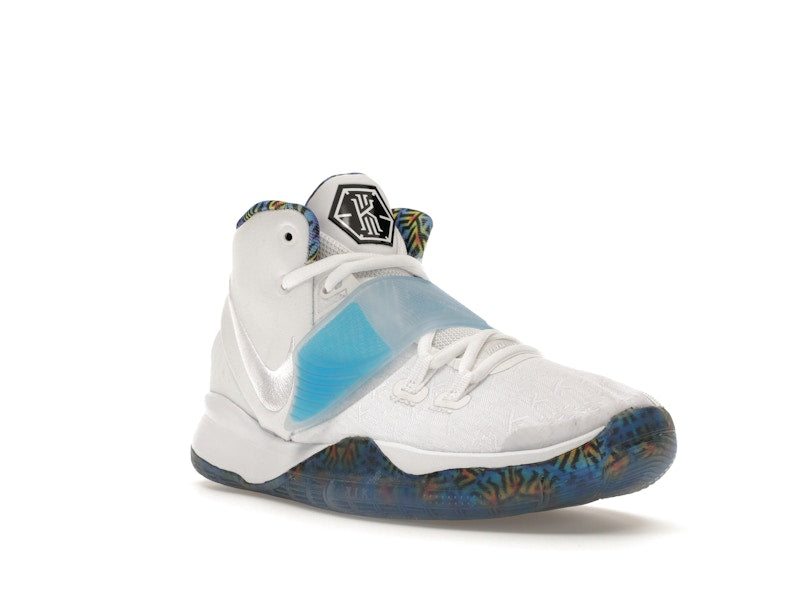 Nike Kyrie 6 White Sapphire Crimson (GS)
