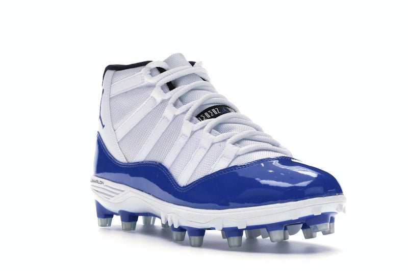 Jordan 11 Retro Cleat White Royal