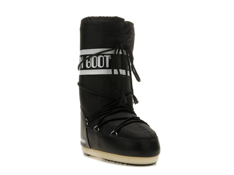 Moon Boot Icon Nylon Boot Black