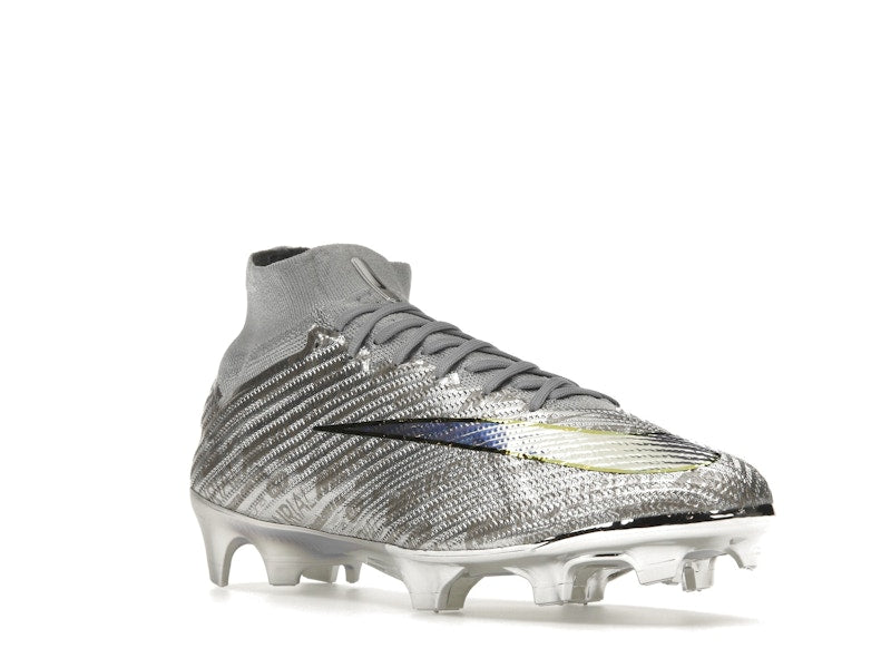 Nike Zoom Mercurial Superfly 9 Elite XXV SE FG Metallic Silver
