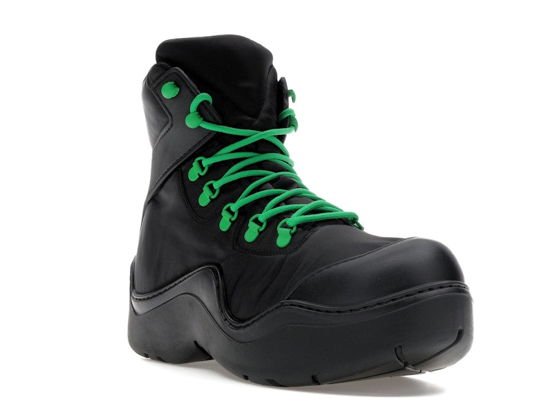 Bottega Veneta Puddle Bomber Black Green