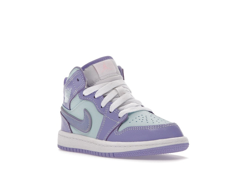 Jordan 1 Mid Purple Aqua (PS)