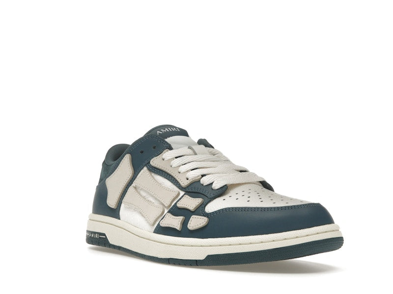 AMIRI Skel Top Low Vintage Blue Quad Monogram Debossed