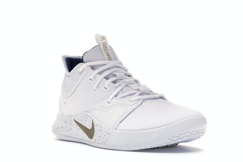 Nike PG 3 White Gold Navy