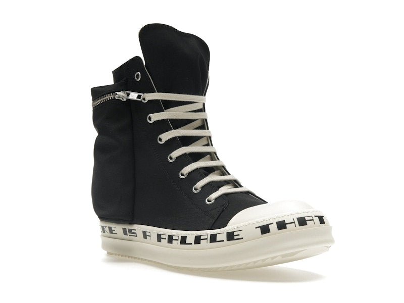 Rick Owens DRKSHDW Cargo Quote High Black Milk