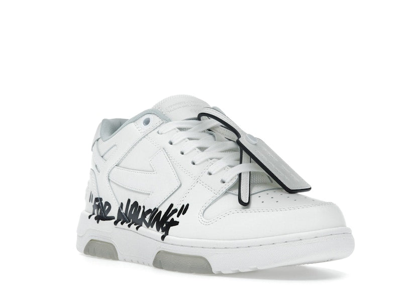 OFF-WHITE Out Of Office OOO Low Tops For Walking White