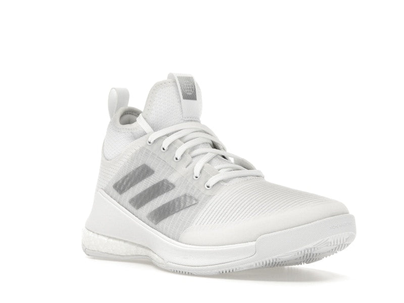 adidas Crazyflight Mid Cloud White Silver Metallic Grey (Women's)