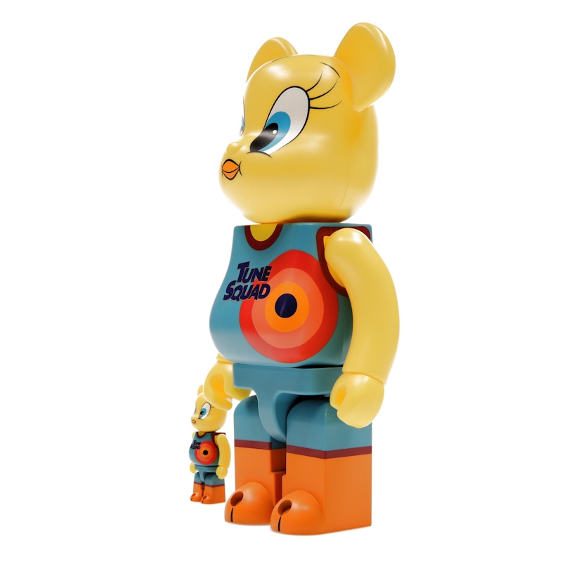 Bearbrick Space Jam: A New Legacy Tweety 100% & 400% Set