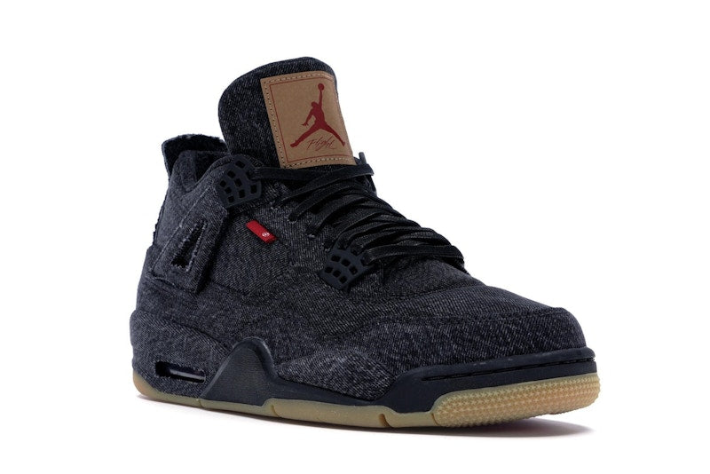Jordan 4 Retro Levi's Black (Blank Tag)