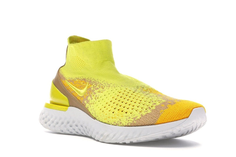 Nike Rise React Flyknit Sonic Yellow