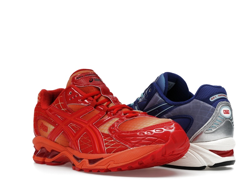 ASICS Gel-Nimbus 10.1 Kith Marvel vs. Capcom Iron Man vs. Mega Man Sealed Box (Comic Included)