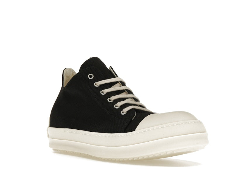 Rick Owens DRKSHDW Low Porterville Black Milk (Porterville Heel Tab)