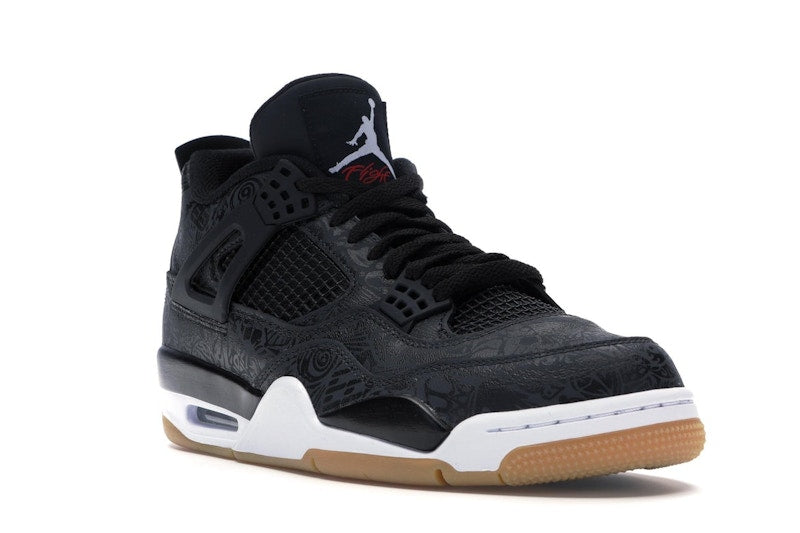 Jordan 4 Retro Laser Black Gum
