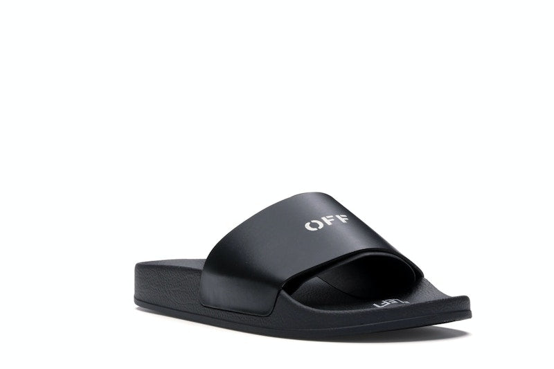 OFF-WHITE Off Sliders Black FW19