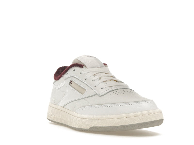 Reebok Club C 85 Packer Shoes Chalk White Maroon
