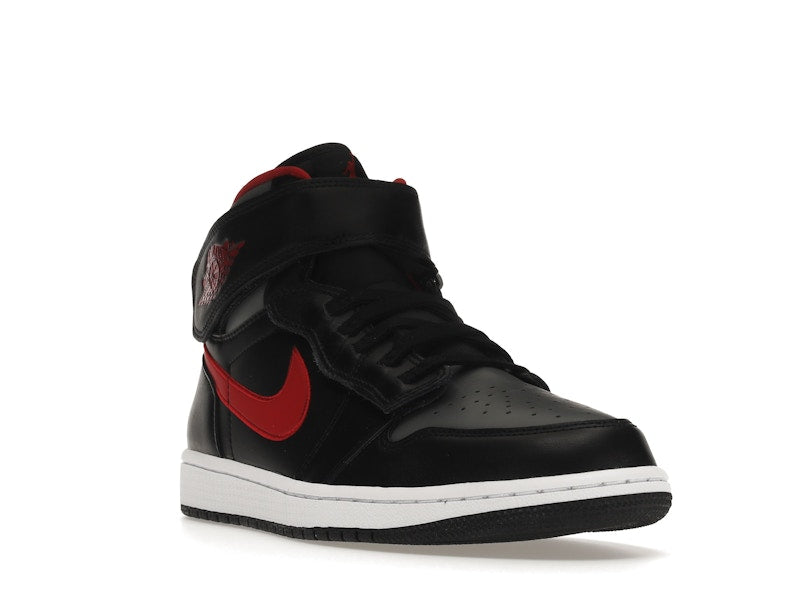 Jordan 1 High FlyEase Black Gym Red Smoke Grey