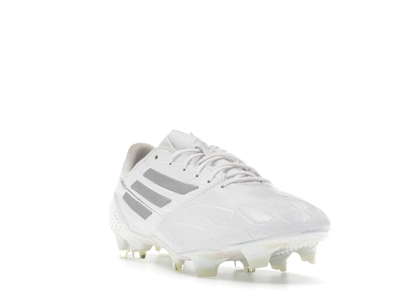 adidas Adizero F50 4 Leather FG White Silver Metallic