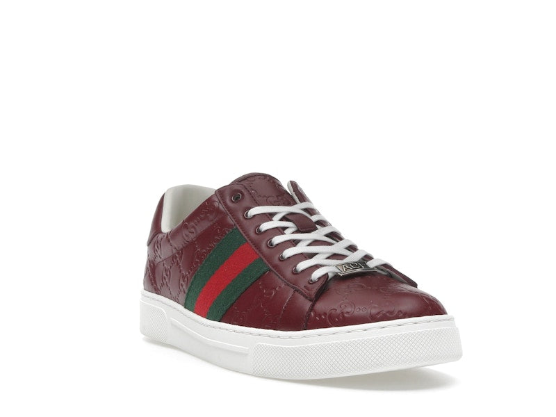 Gucci Ace Web Red Rosso Ancora