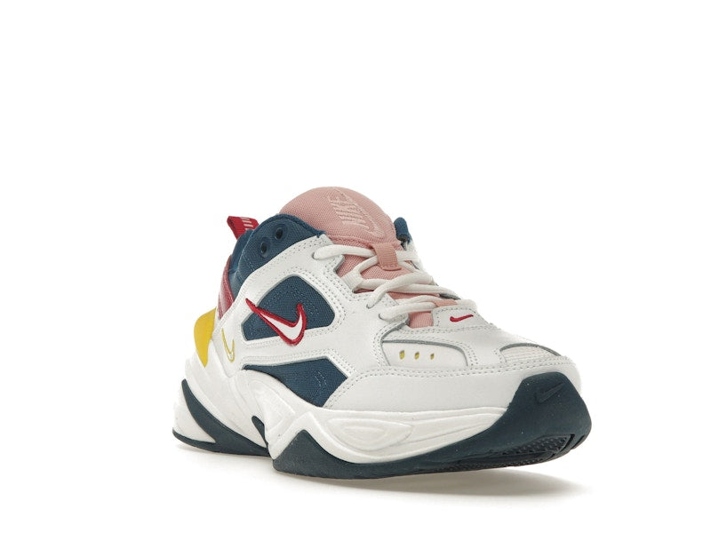 Nike M2K Tekno Blue Force Summit White Chrome Yellow (Women's)
