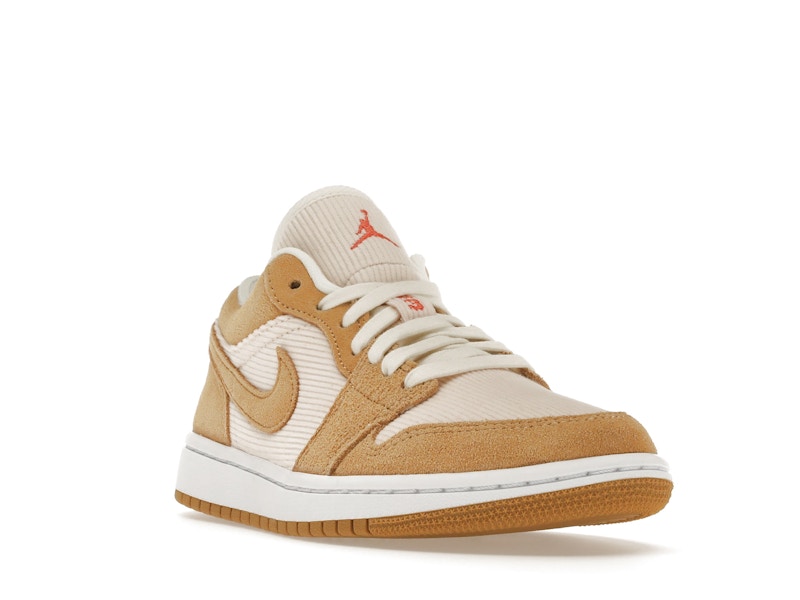 Jordan 1 Low SE Twine Orange Quartz Corduroy (Women's)