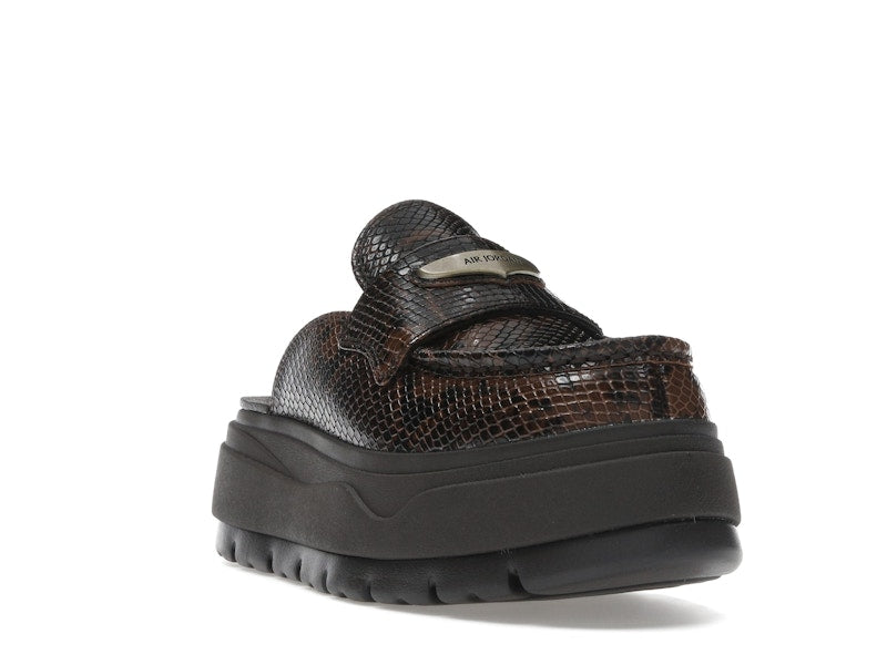 Jordan Mule Croc Velvet Brown (Women's)