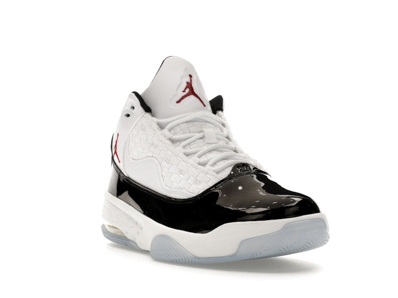 Jordan Max Aura 2 White Black Gym Red