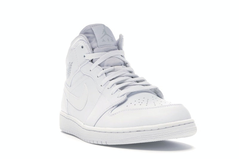 Jordan 1 Mid White/Pure Platinum