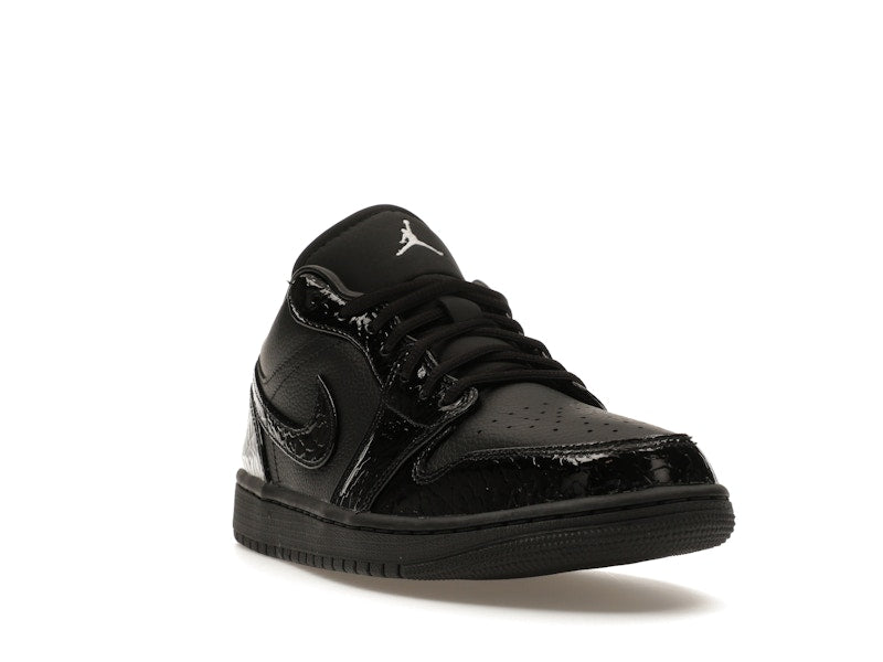 Jordan 1 Low SE Patent Elephant Black (Women's)