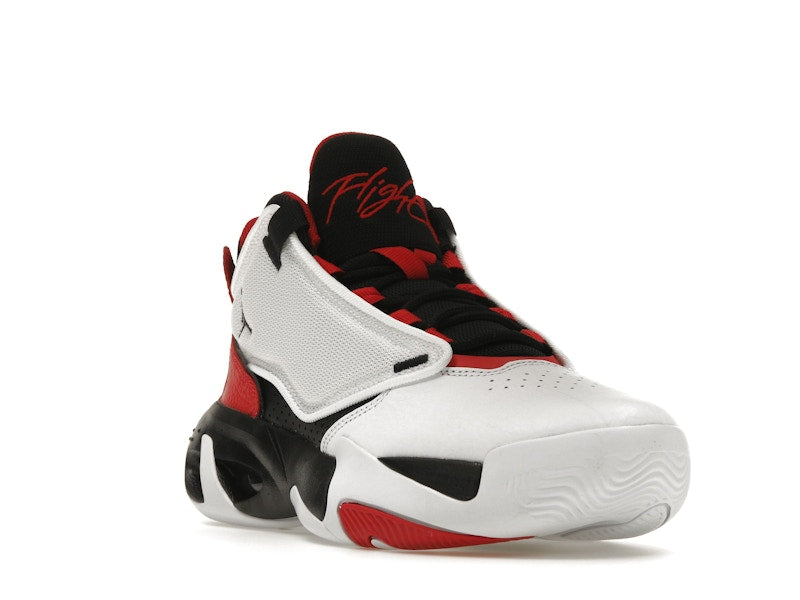 Jordan Max Aura 4 White Black University Red