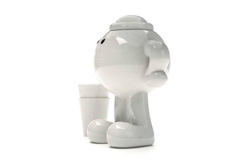 James Jarvis Glazed Porcelain Teapot White