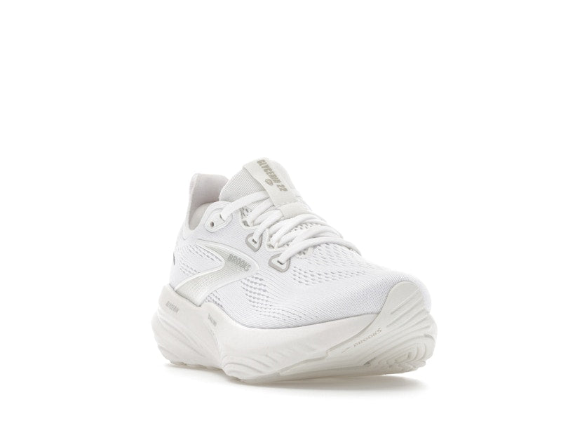 Brooks Glycerin 22 White White Grey (Women's)
