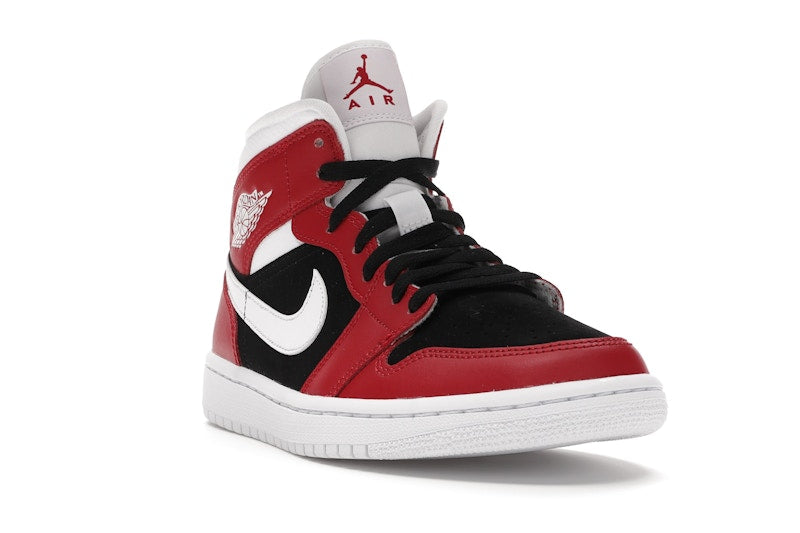 Jordan 1 Mid Gym Red Black (Women's)