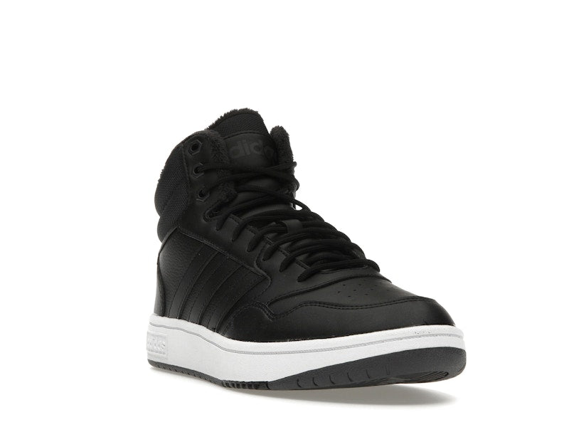 adidas Hoops 3.0 Mid Classic Fur Lining Winterized Core Black Cloud White