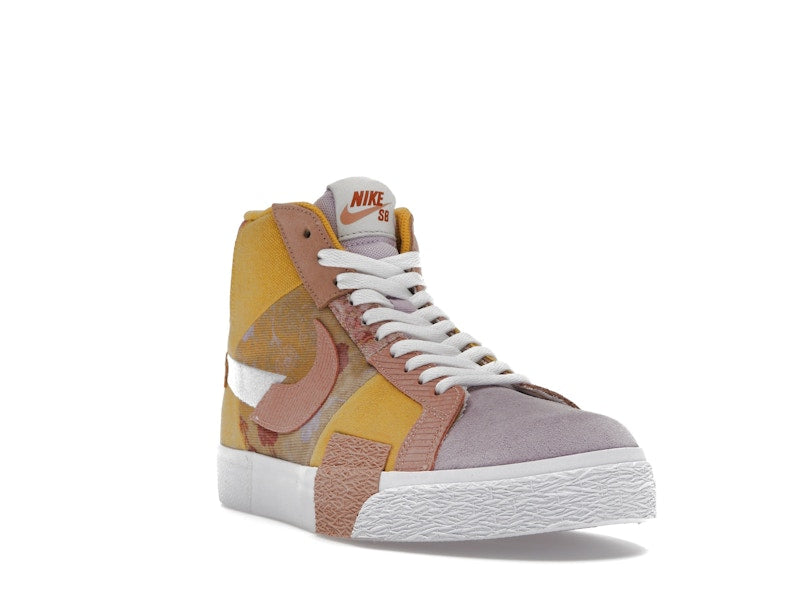 Nike SB Zoom Blazer Mid Premium Floral Paisley Sanded Gold
