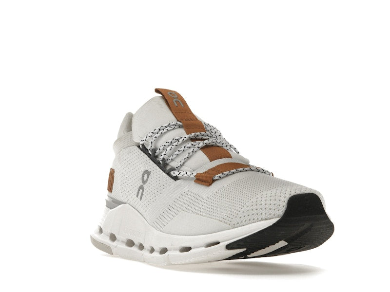On Running Cloudnova White Pearl Brown