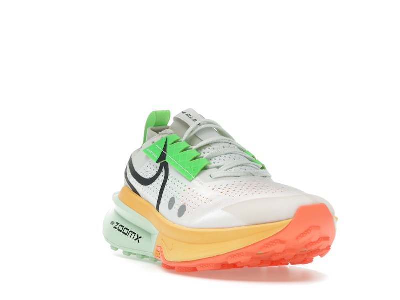 Nike ZoomX Zegama 2 Summit White Laser Orange Total Orange Black