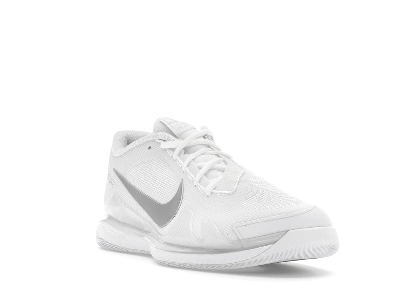 Nike Court Air Zoom Vapor Pro HC White Silver (Women's)