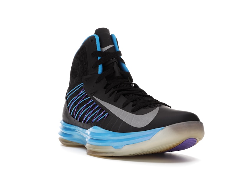 Nike Hyperdunk Plus Black Blue Glow