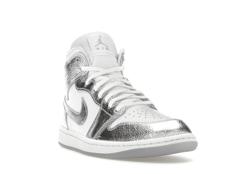 Jordan 1 Mid SE Metallic Silver (Women's)