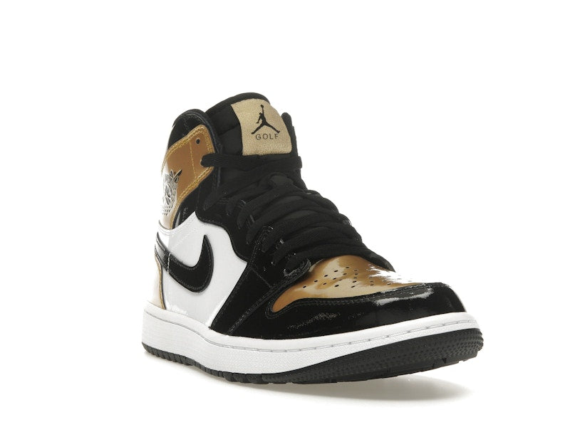 Jordan 1 Retro High Golf Patent Gold Toe