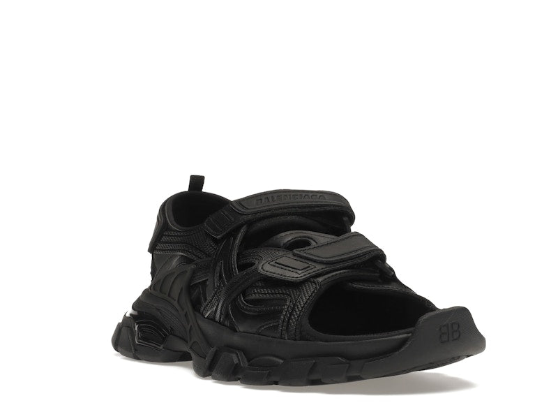 Balenciaga Track Sandal Black