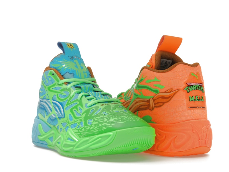 Puma LaMelo Ball MB.04 Teenage Mutant Ninja Turtles Leonardo & Michelangelo