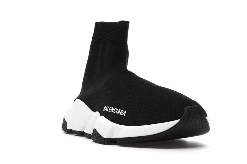 Balenciaga Speed Sneaker Black White Sole (Women's)